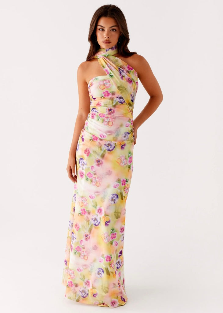 Songbird Maxi Dress - Sunburst Floral