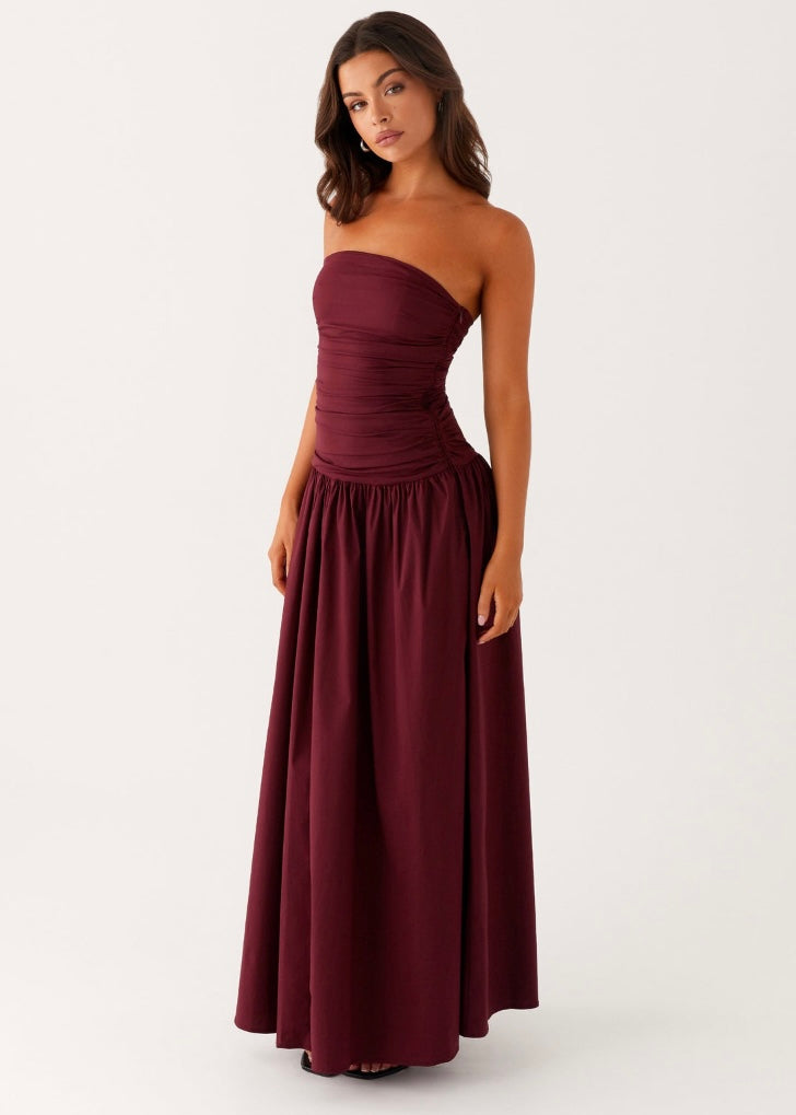 Carmel Maxi Dress - Mulberry