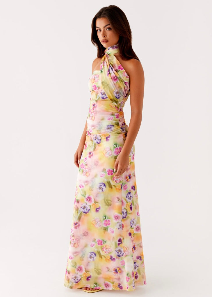 Songbird Maxi Dress - Sunburst Floral