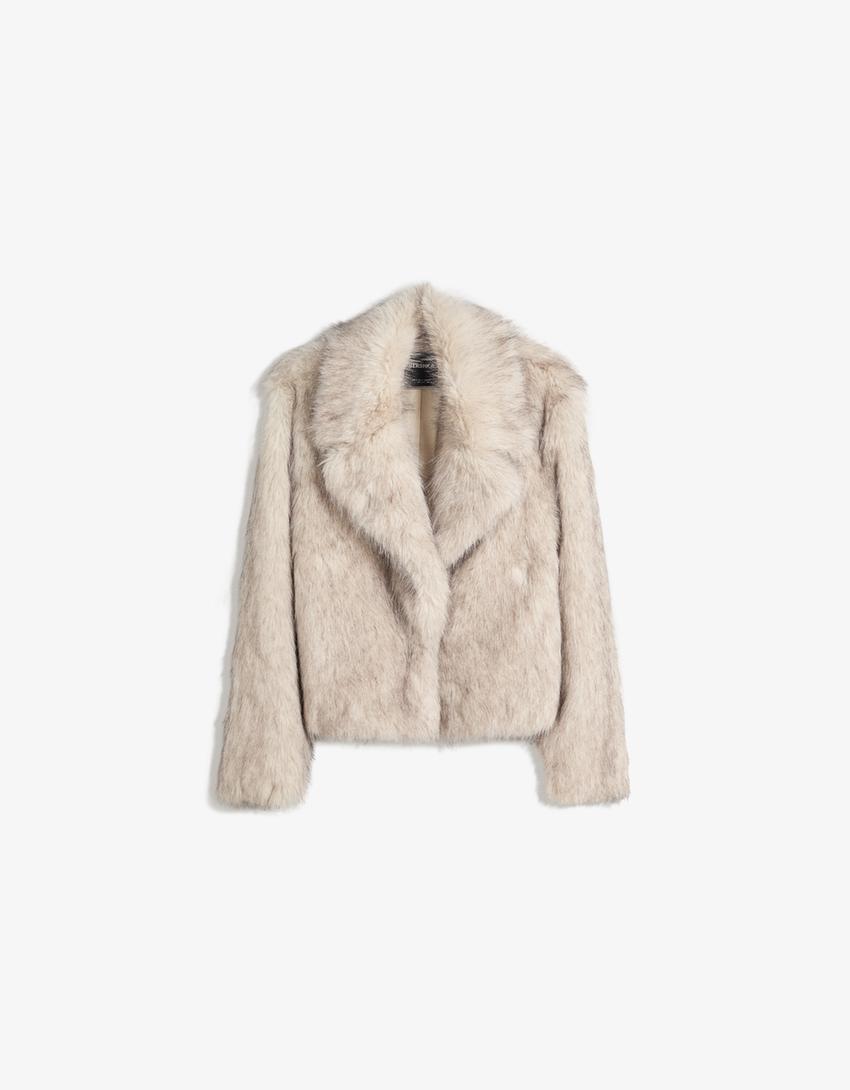 Amorine Faux Fur Jacket