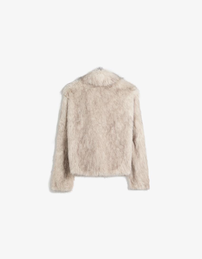 Amorine Faux Fur Jacket