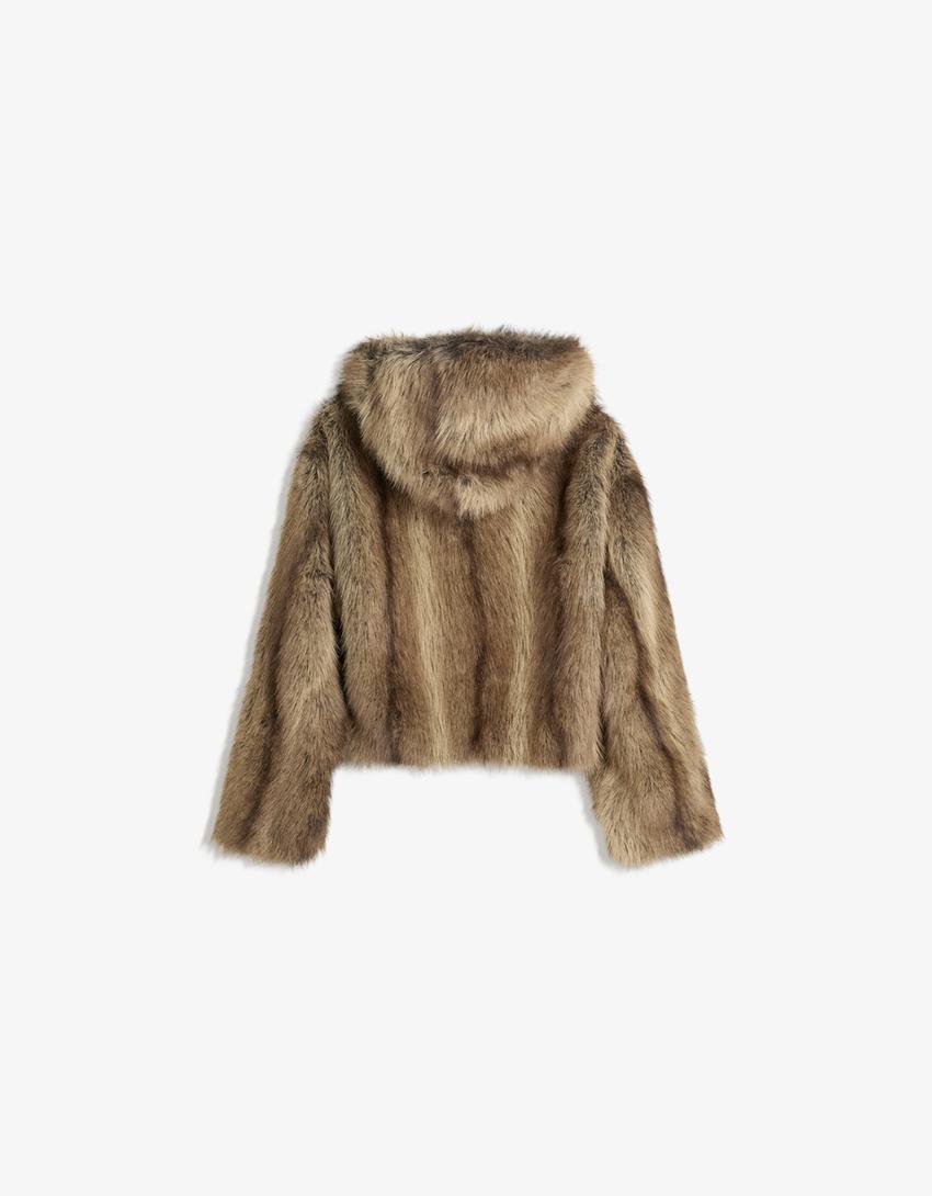 Amorine Faux Fur Jacket