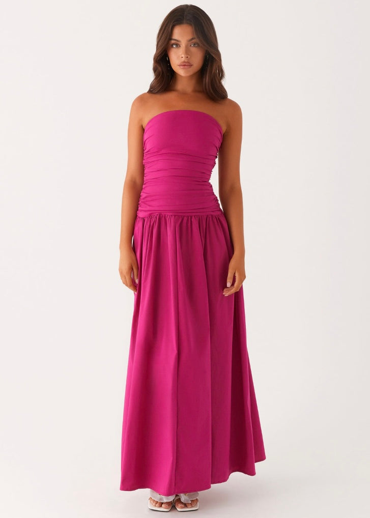 Carmel Maxi Dress - Fuchsia