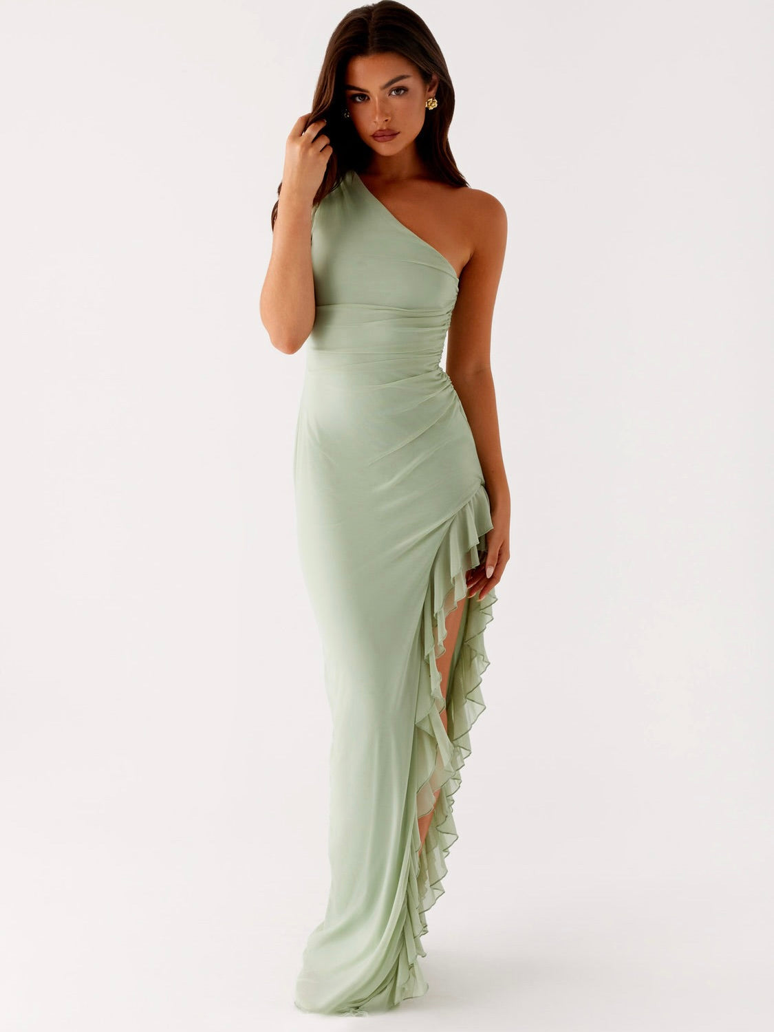 Clarence Maxi Dress - Sage