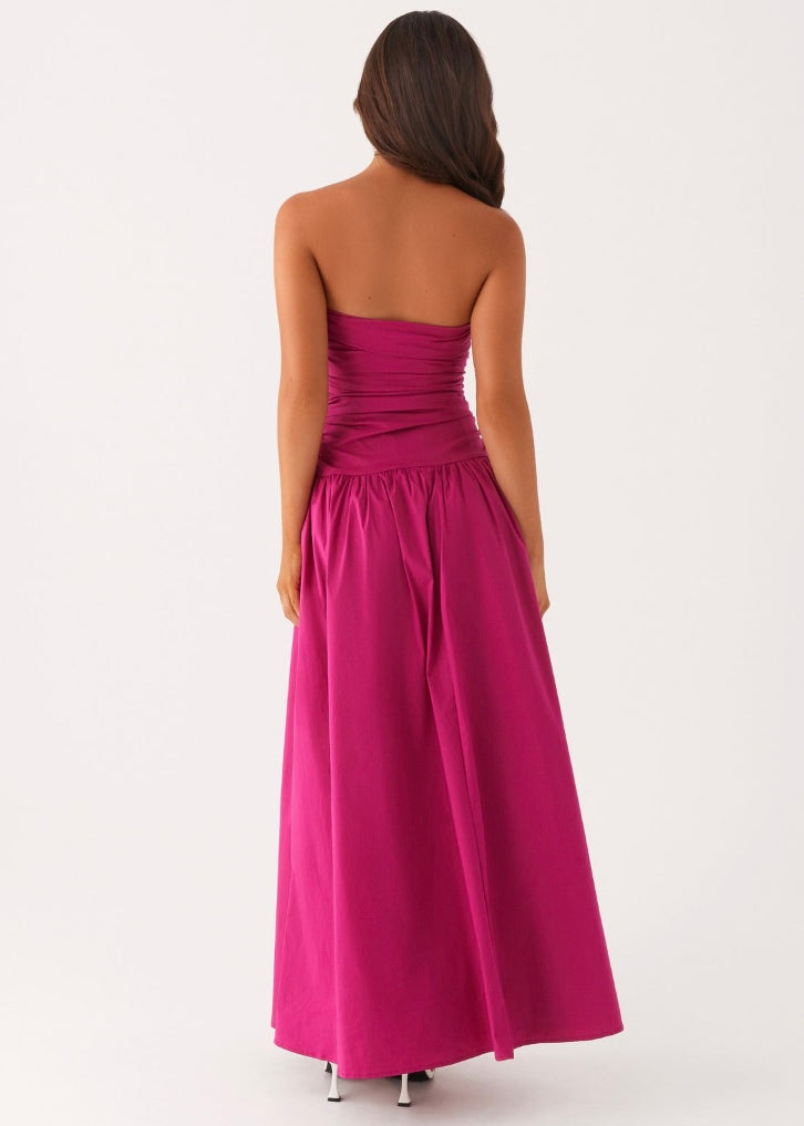 Carmel Maxi Dress - Fuchsia