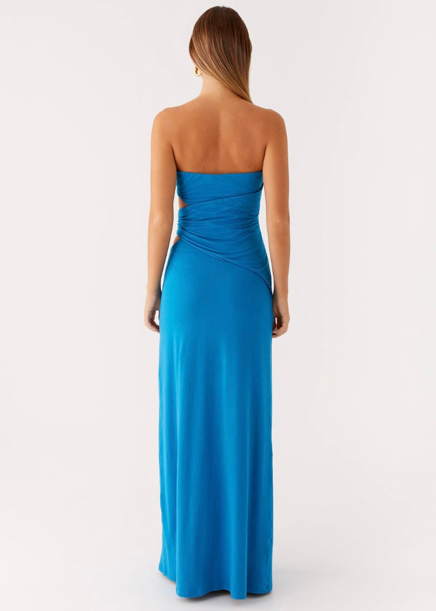Anetta Maxi Dress - Royal Blue