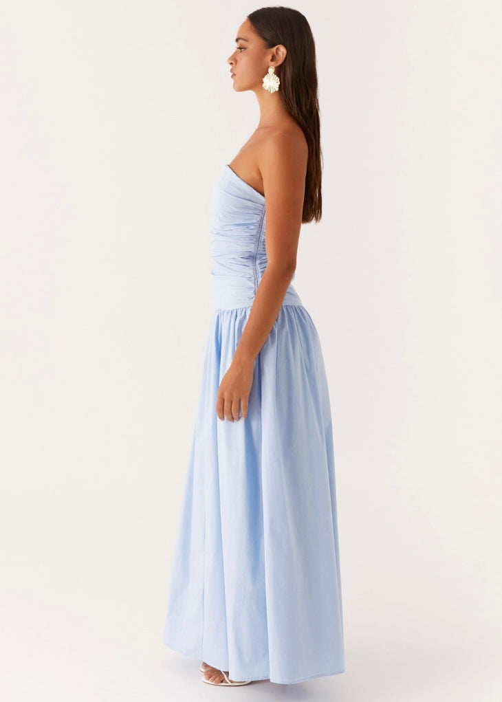 Carmel Maxi Dress - Blue