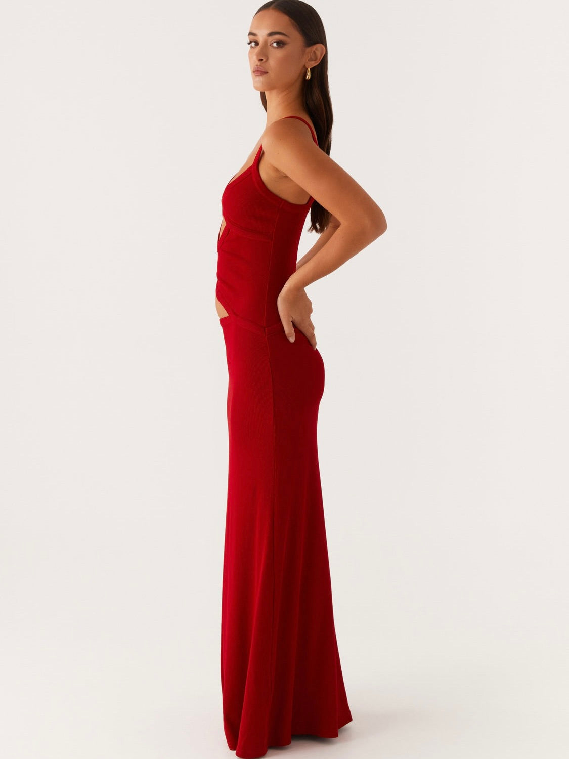 Jocelyn Maxi Dress - Red