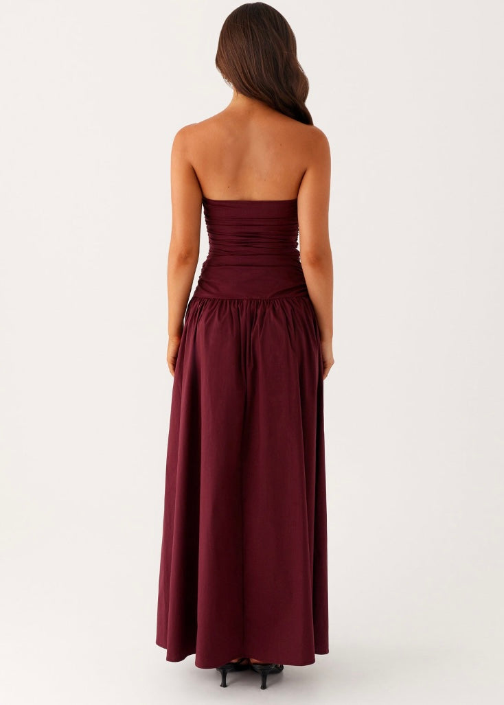 Carmel Maxi Dress - Mulberry