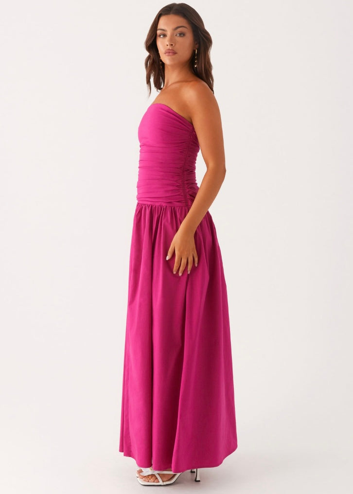 Carmel Maxi Dress - Fuchsia