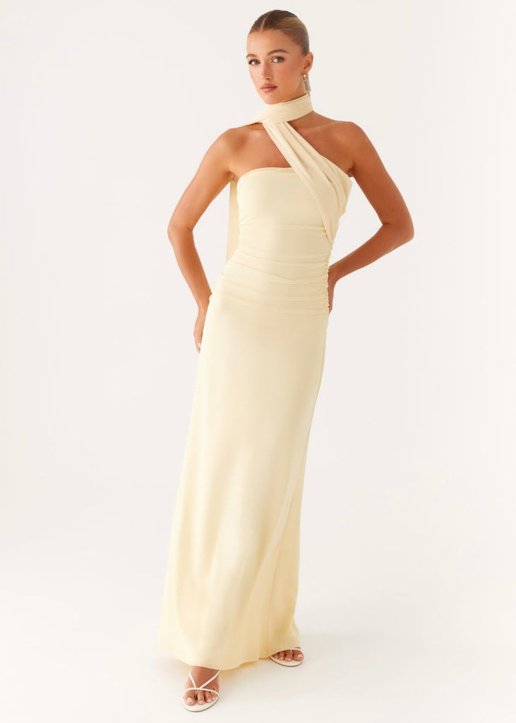 Songbird Maxi Dress - Yellow