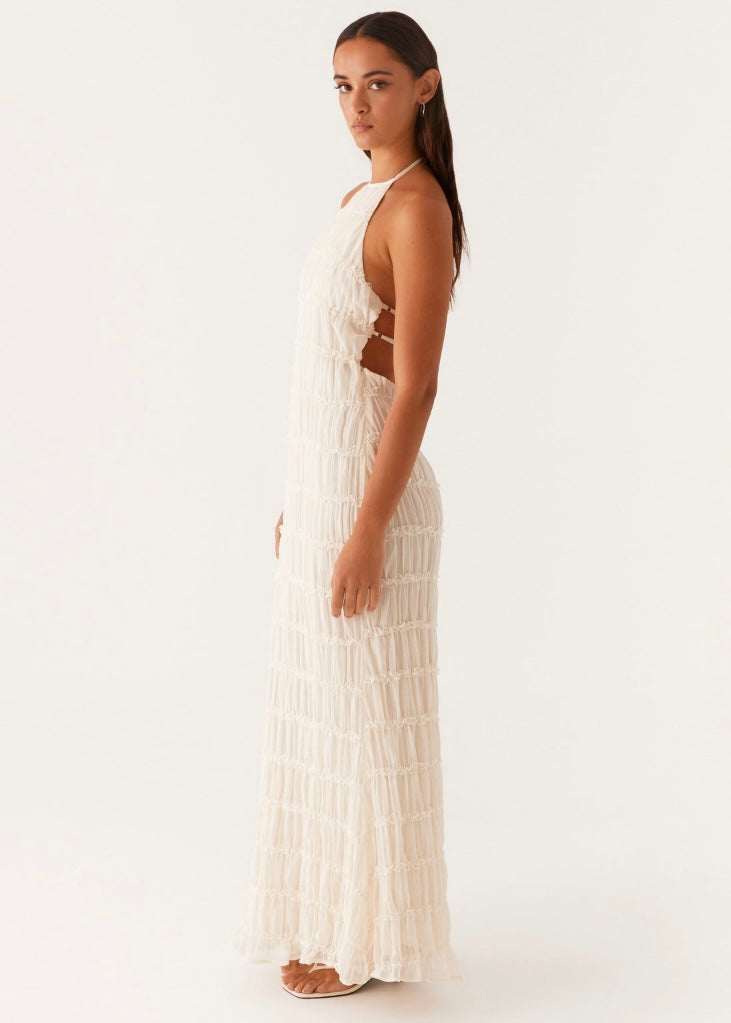 Aullie Maxi Dress - Ivory