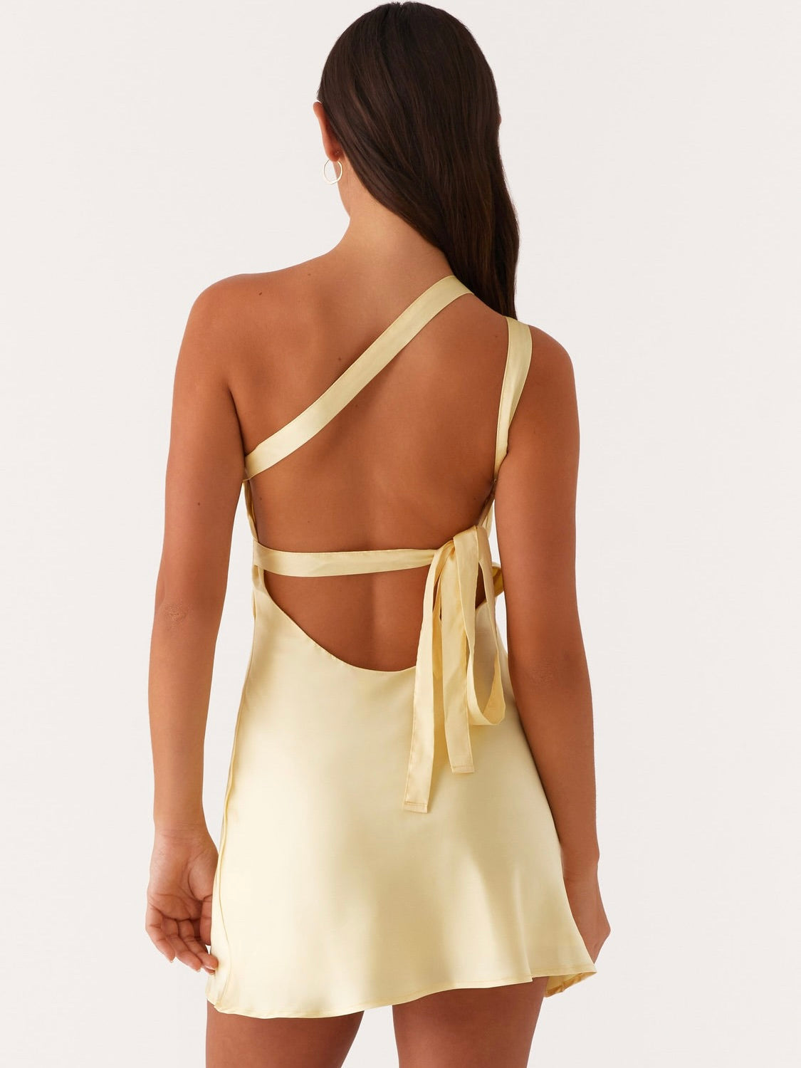 Lights Out Mini Dress - Yellow