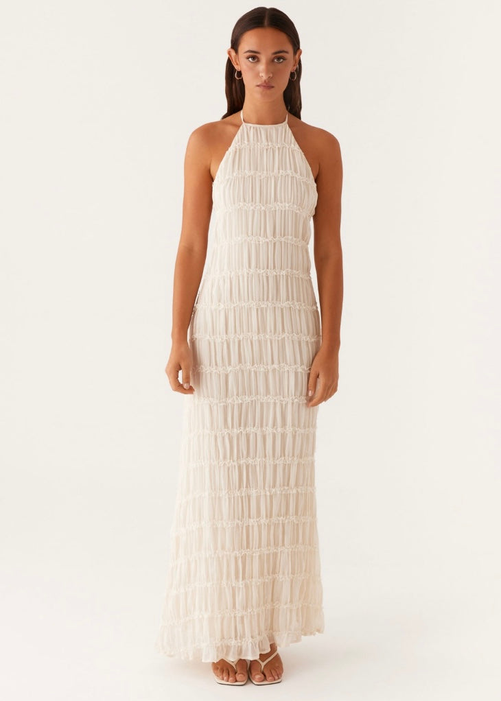 Aullie Maxi Dress - Ivory