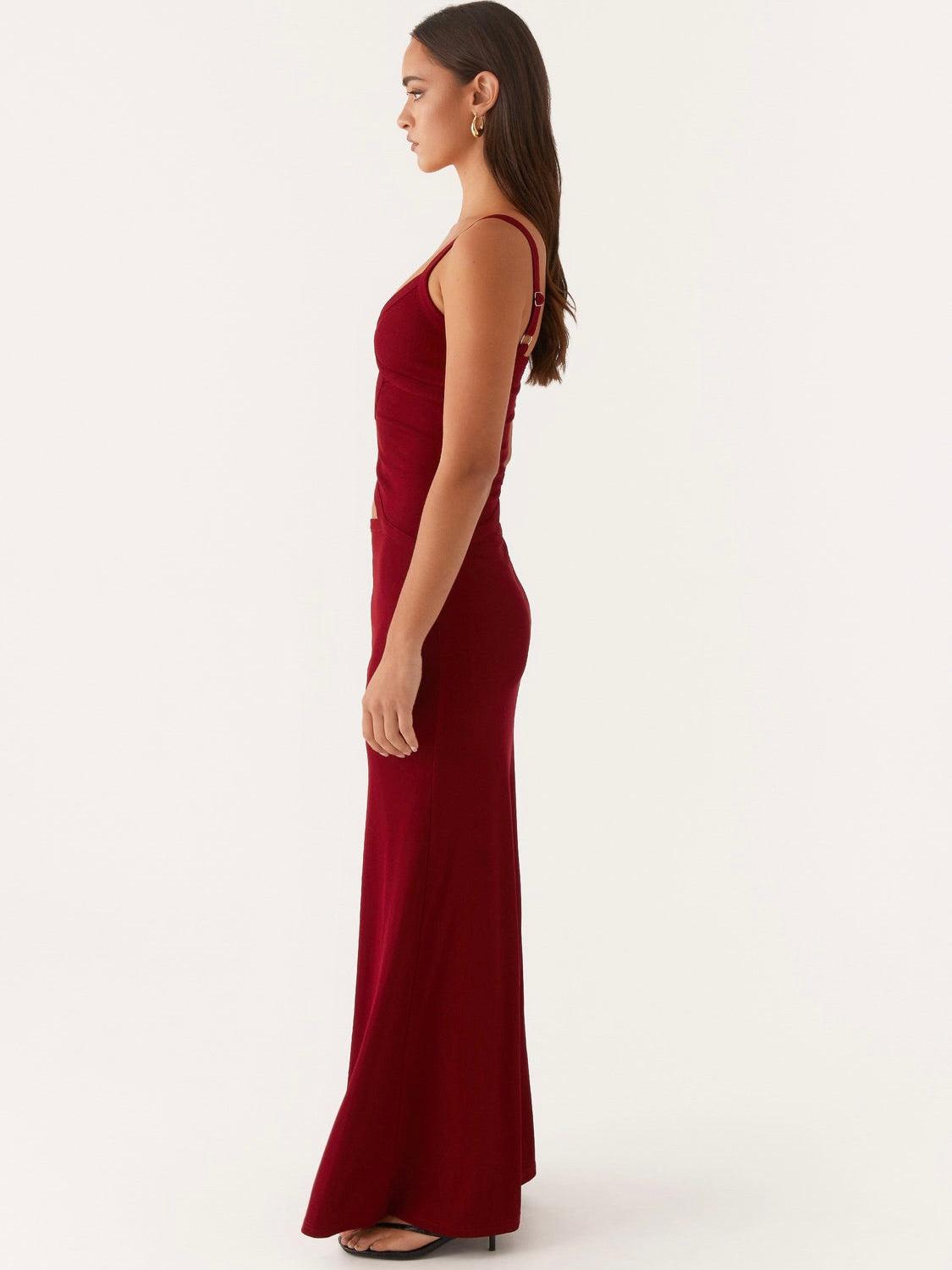 Jocelyn Maxi Dress - Maroon