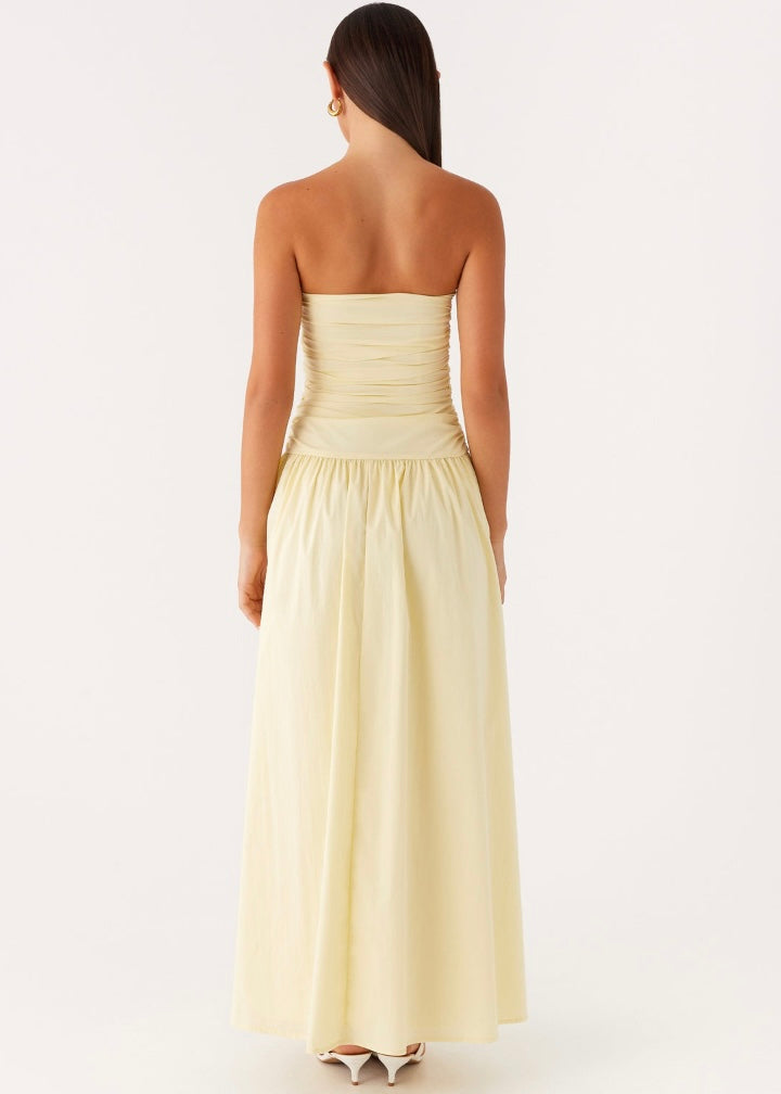Carmel Maxi Dress - Yellow