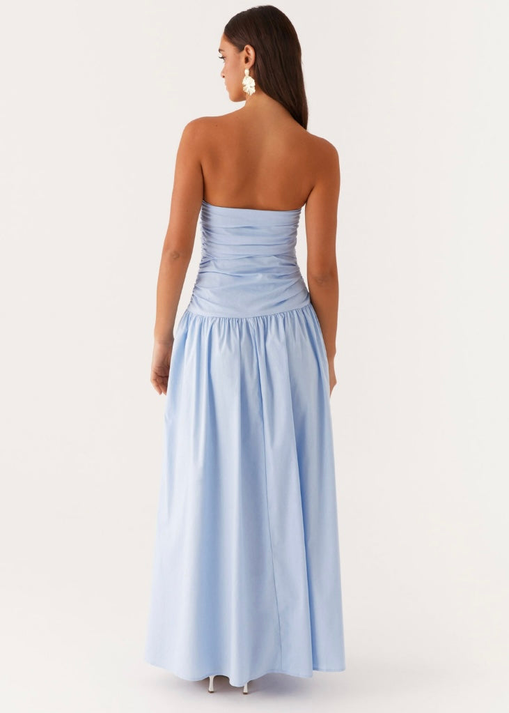 Carmel Maxi Dress - Blue