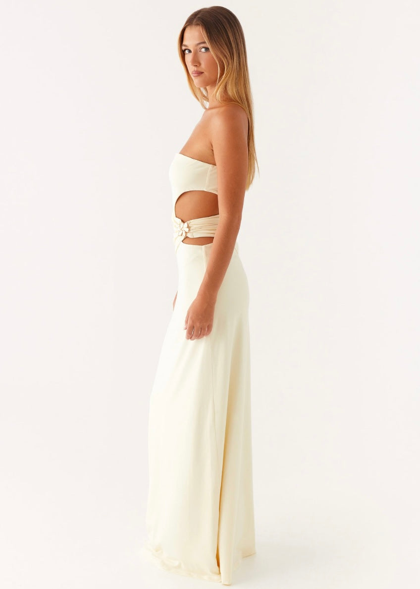 Anetta Maxi Dress - Yellow