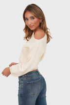 Eloise Sweater - White