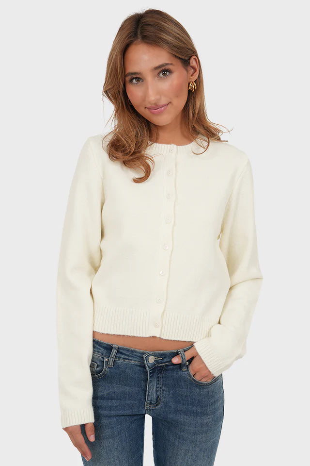 Celeste Cardigan - White