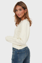 Celeste Cardigan - White