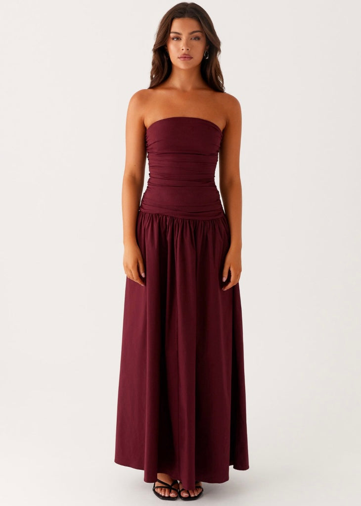 Carmel Maxi Dress - Mulberry