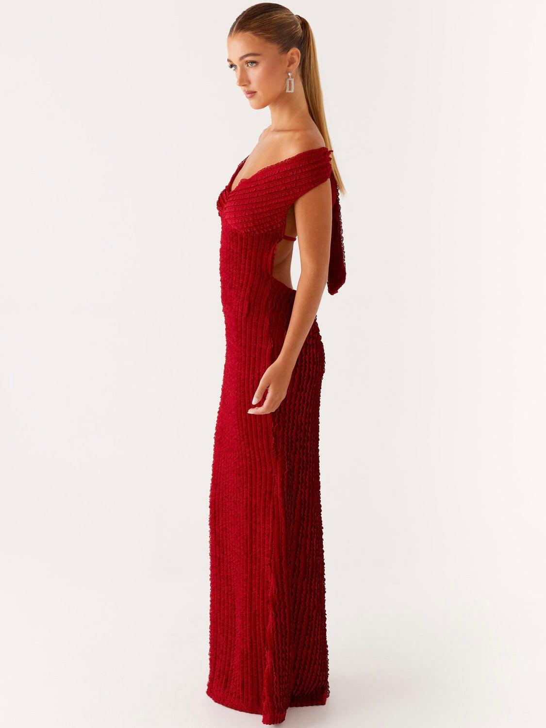 Chantelle Maxi Dress - Red