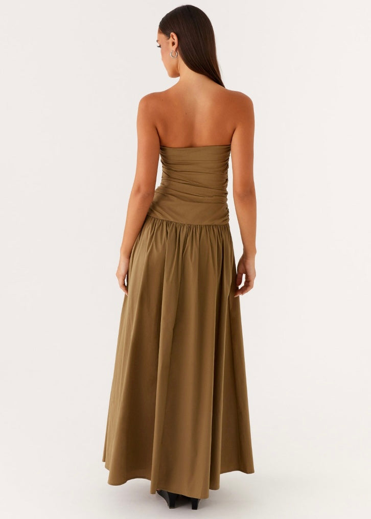Carmel Maxi Dress - Khaki