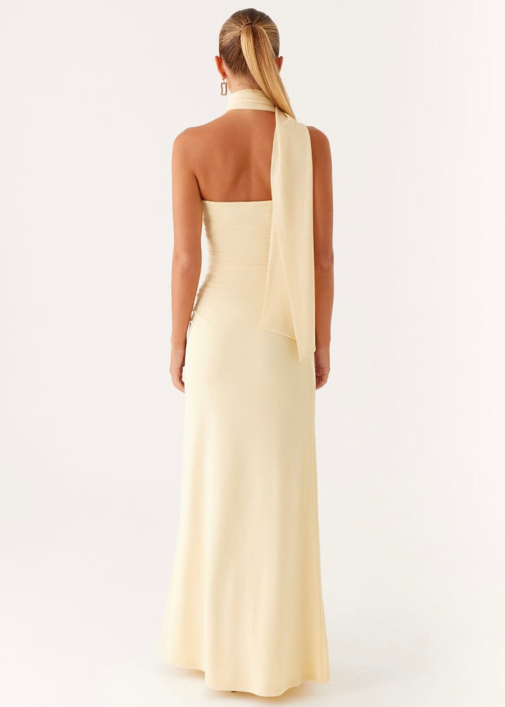 Songbird Maxi Dress - Yellow