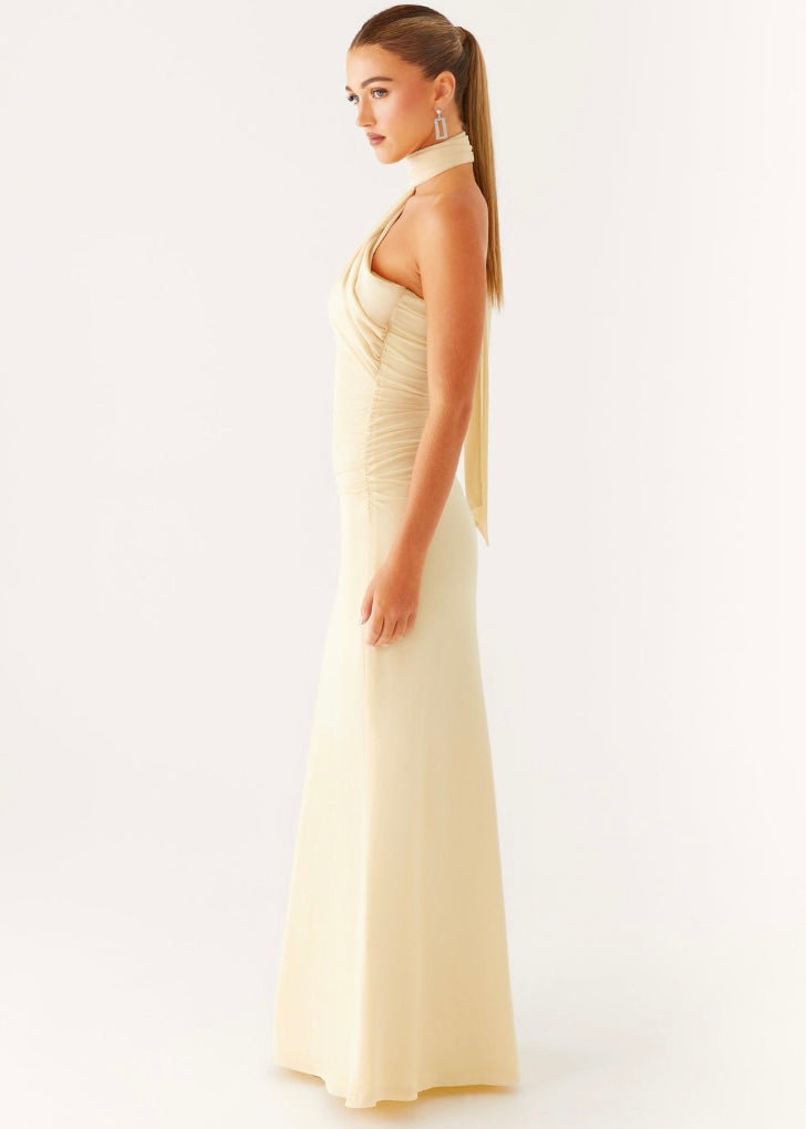 Songbird Maxi Dress - Yellow