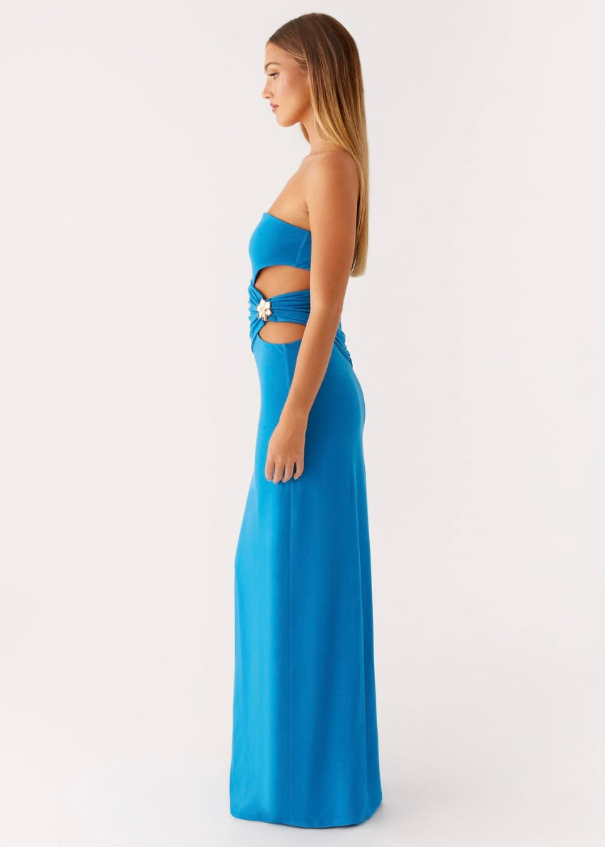 Anetta Maxi Dress - Royal Blue