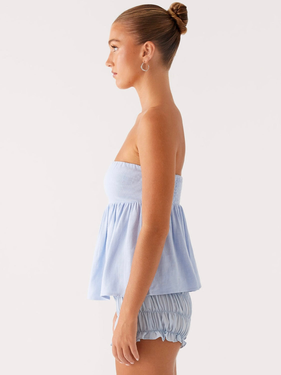 Cassie Tube Top - Blue